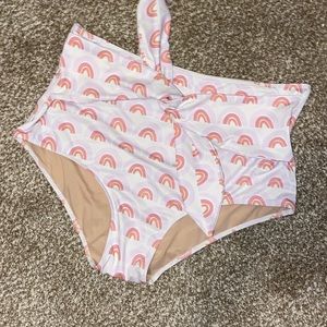 Kortni Jeane High Waisted Swim Bottoms